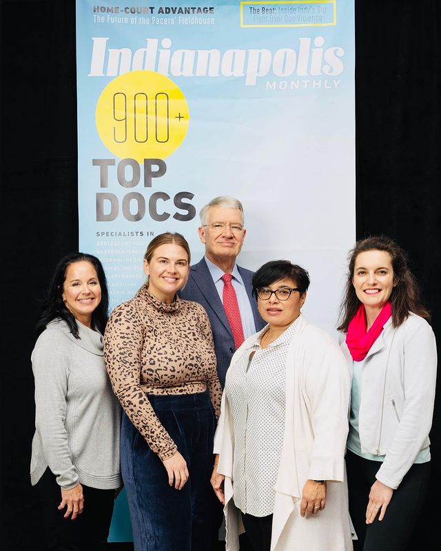 Dermatologist Dr Hanke with team recognized as Top Docs